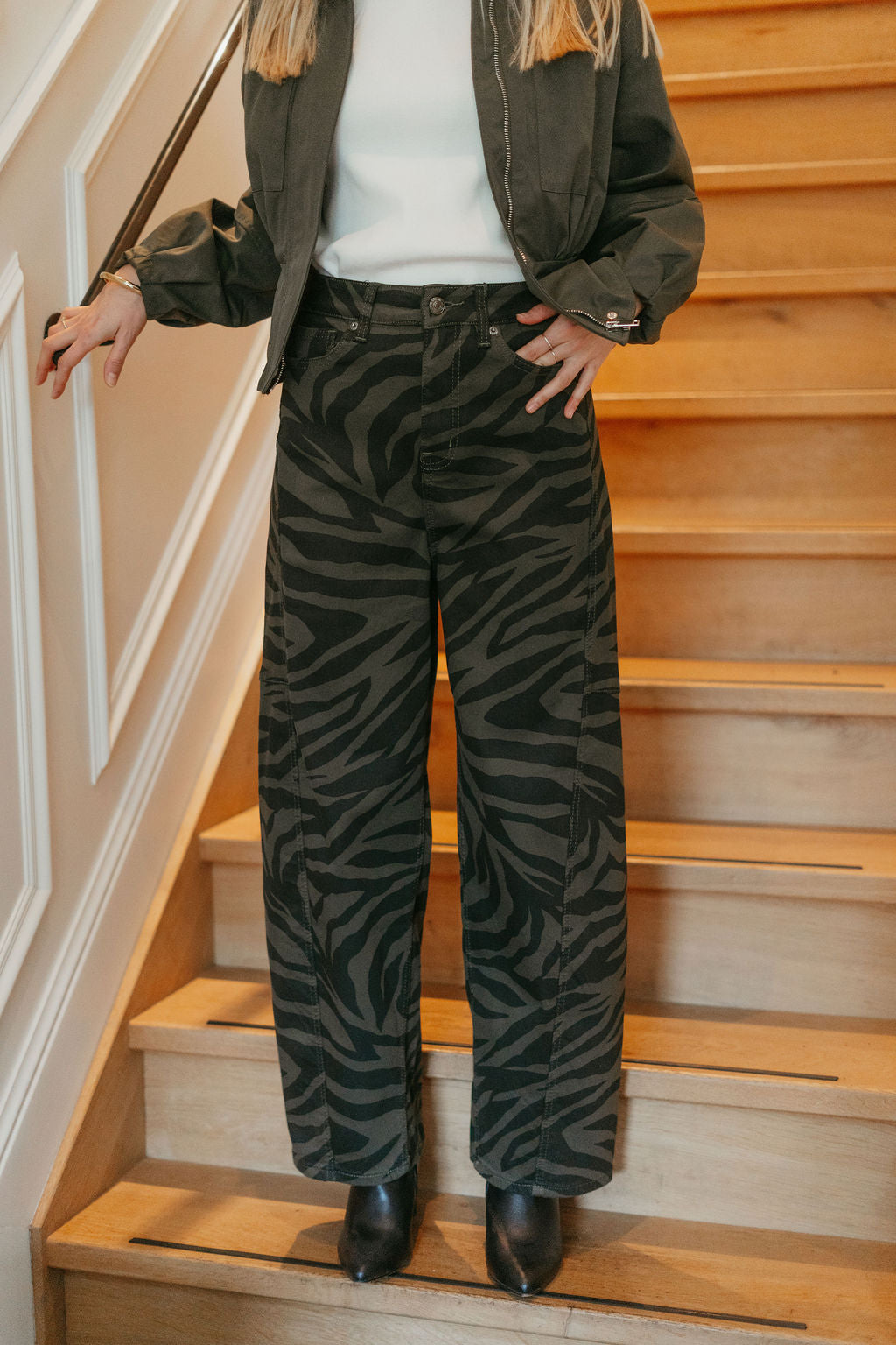 Camouflage tijger jeans army groen