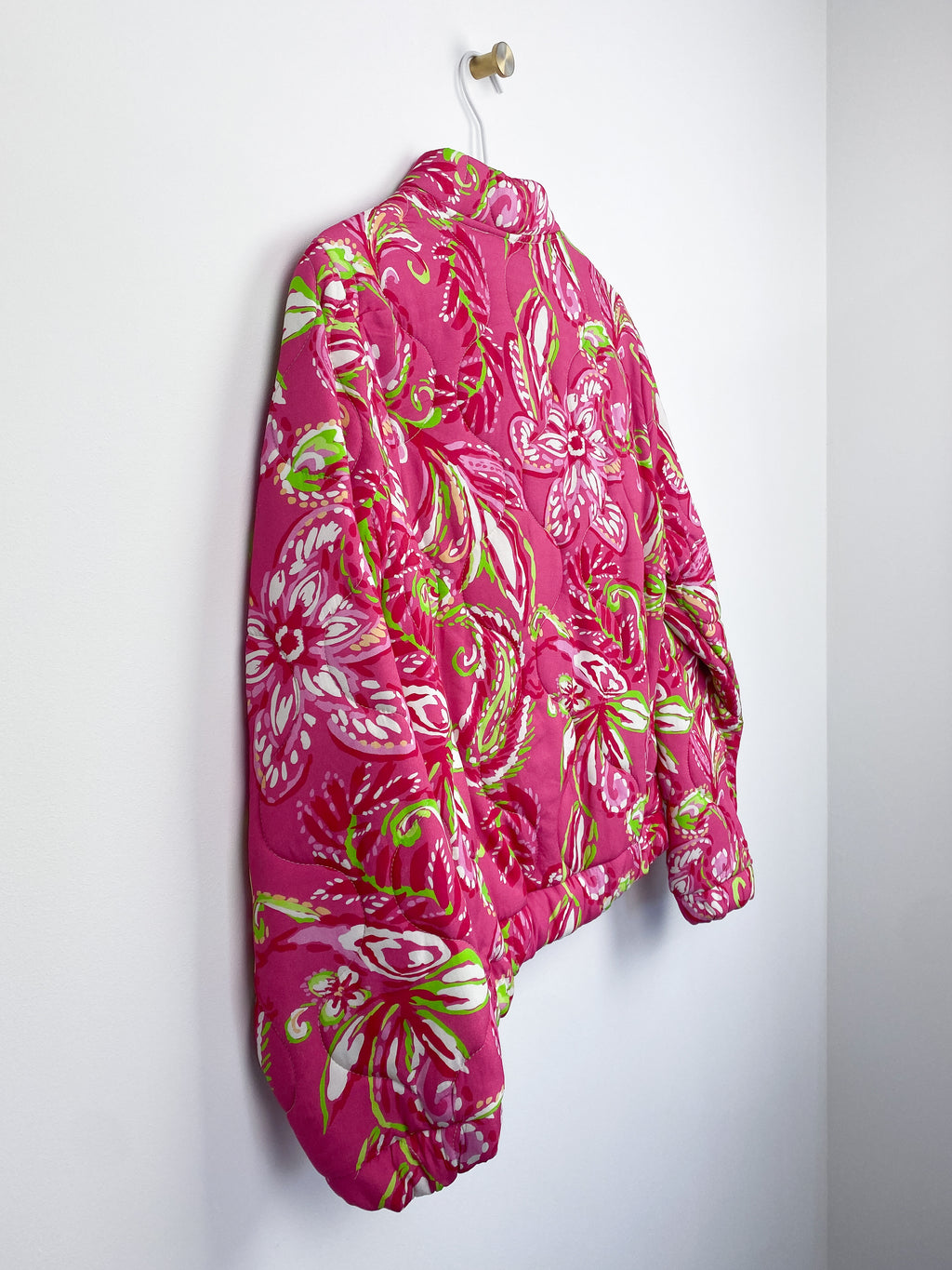 Nova Bomberjasje | Bloemenprint Roze