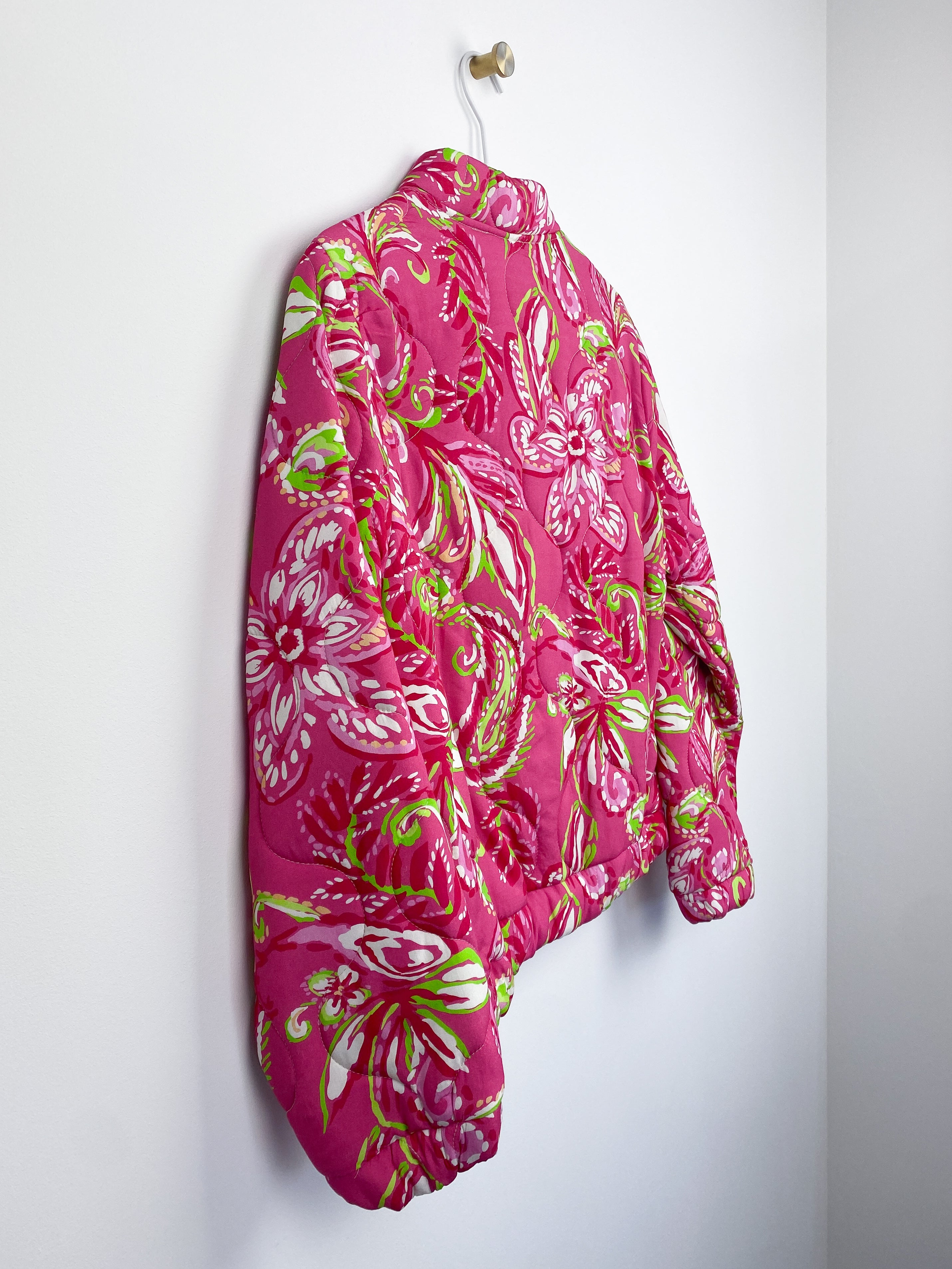 Nova Bomberjasje | Bloemenprint Roze