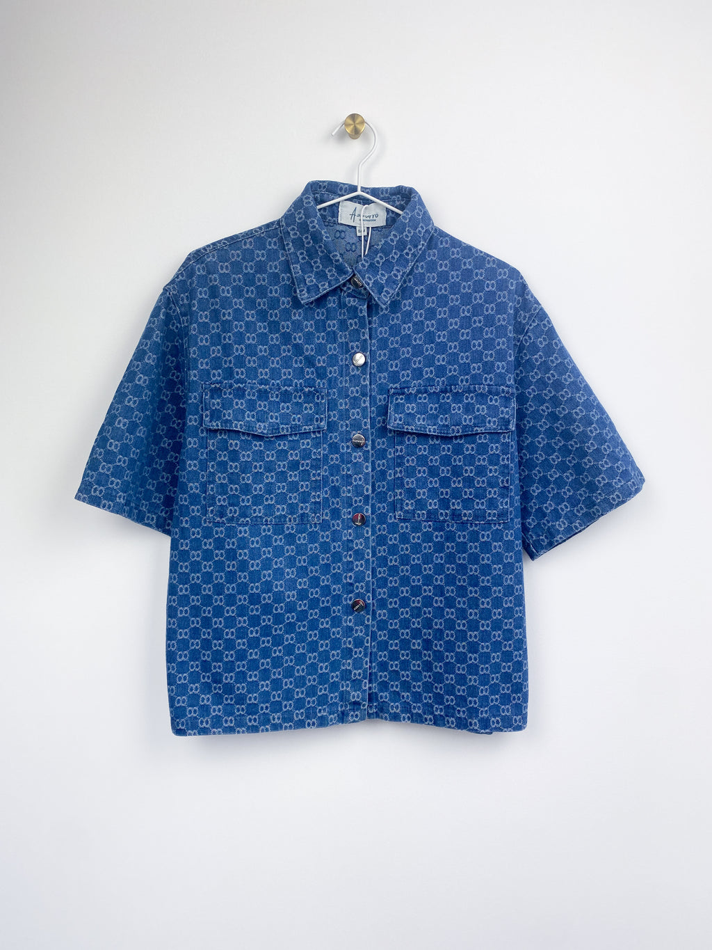 Saar Blouse | Blauw