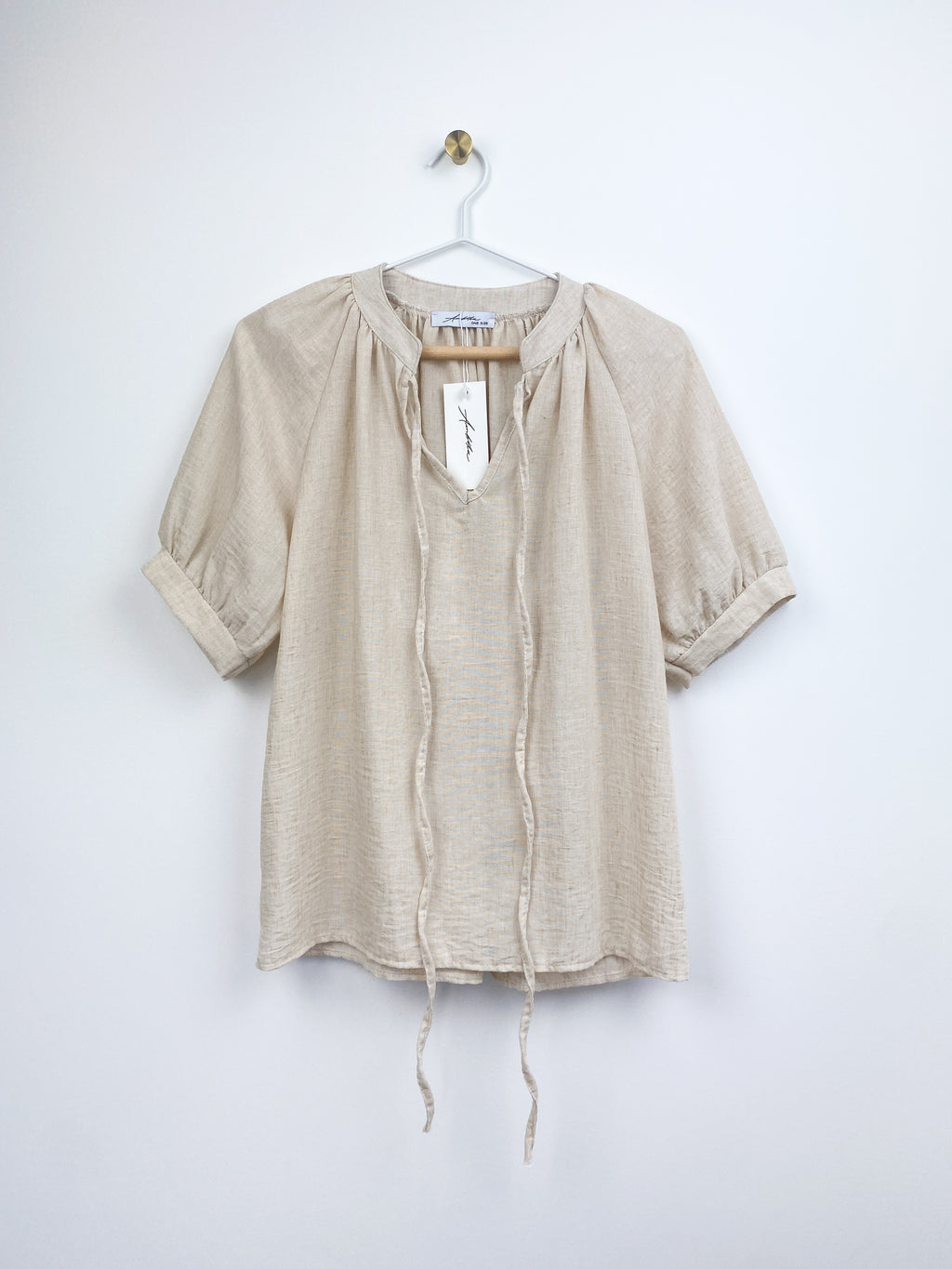 Luna Blouse | Beige