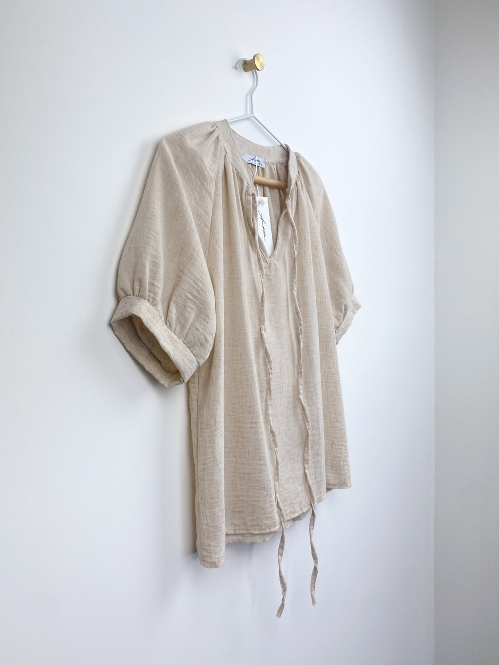 Luna Blouse | Beige