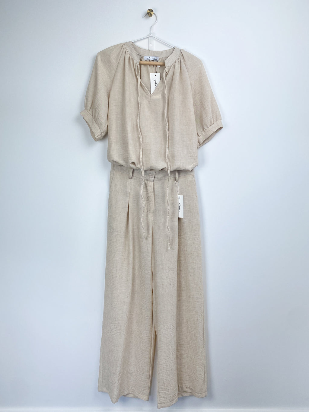 Luna Blouse | Beige