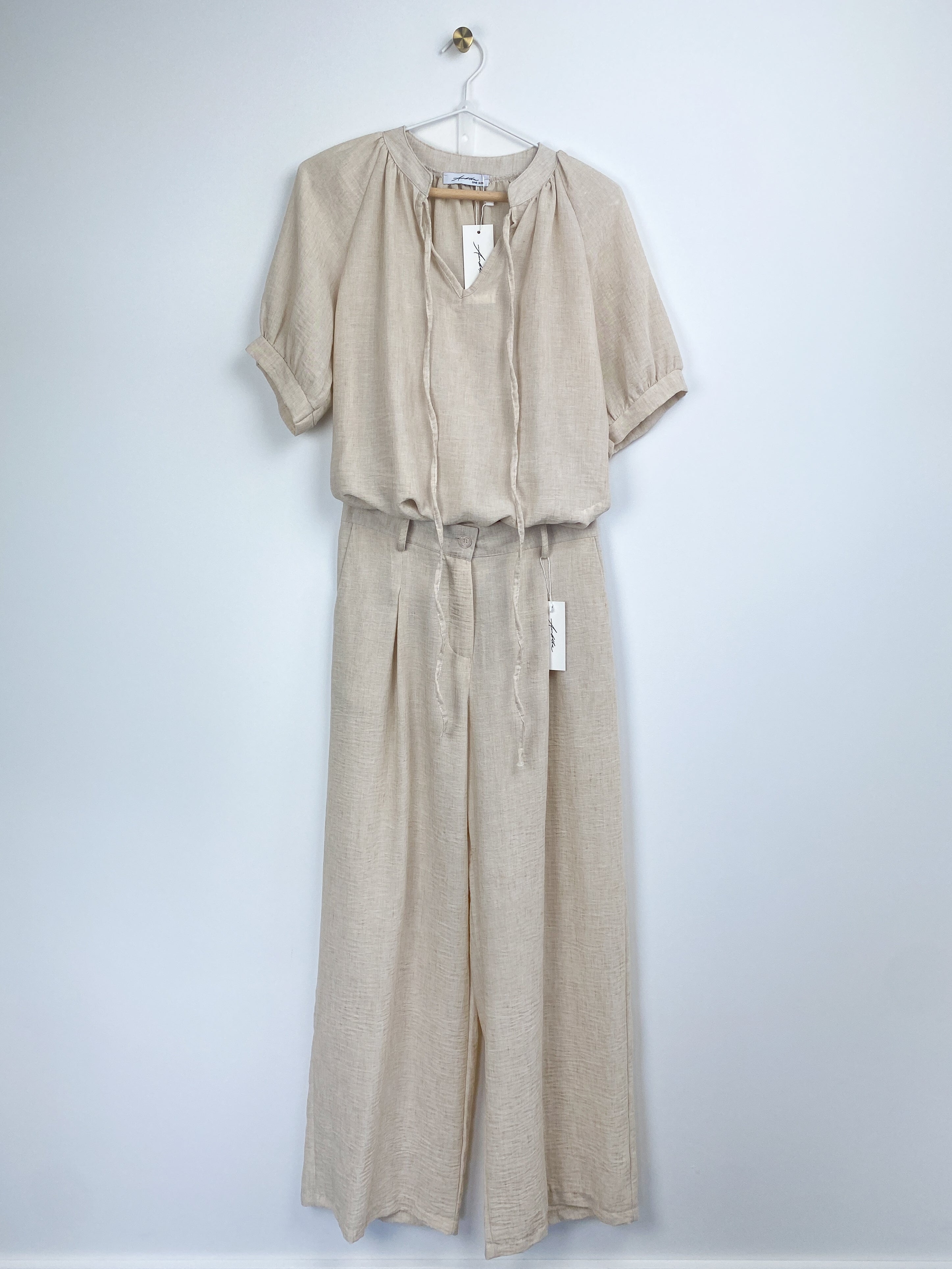 Luna Blouse | Beige