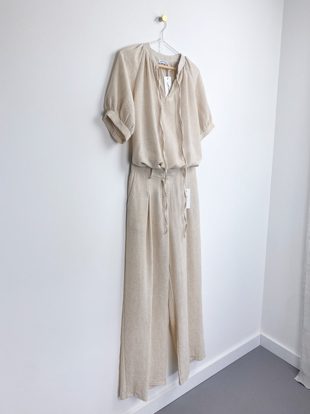 Luna Blouse | Beige