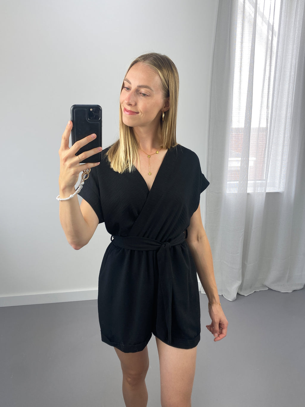 Liva Playsuit | Zwart
