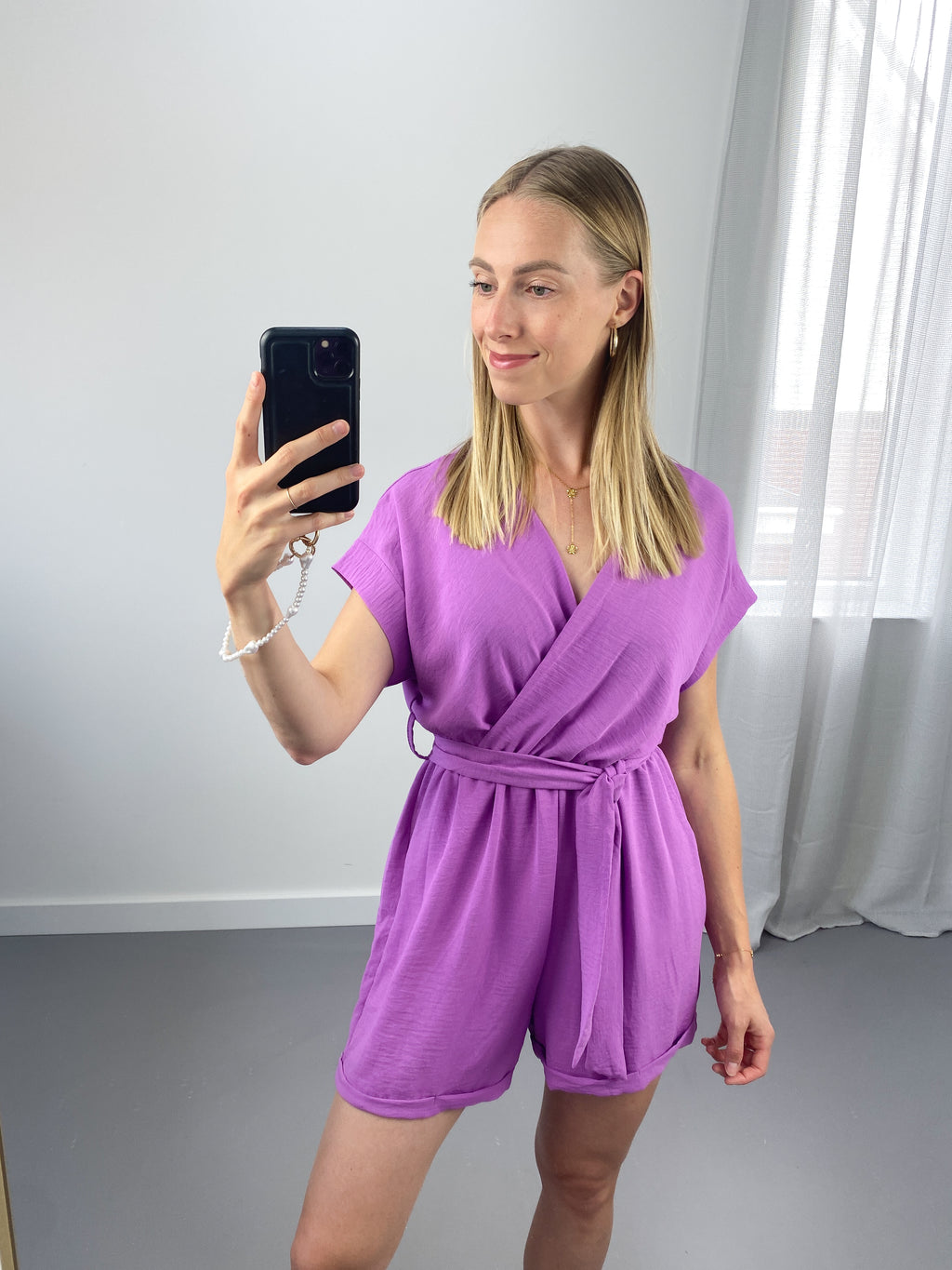Liva Playsuit | Violet