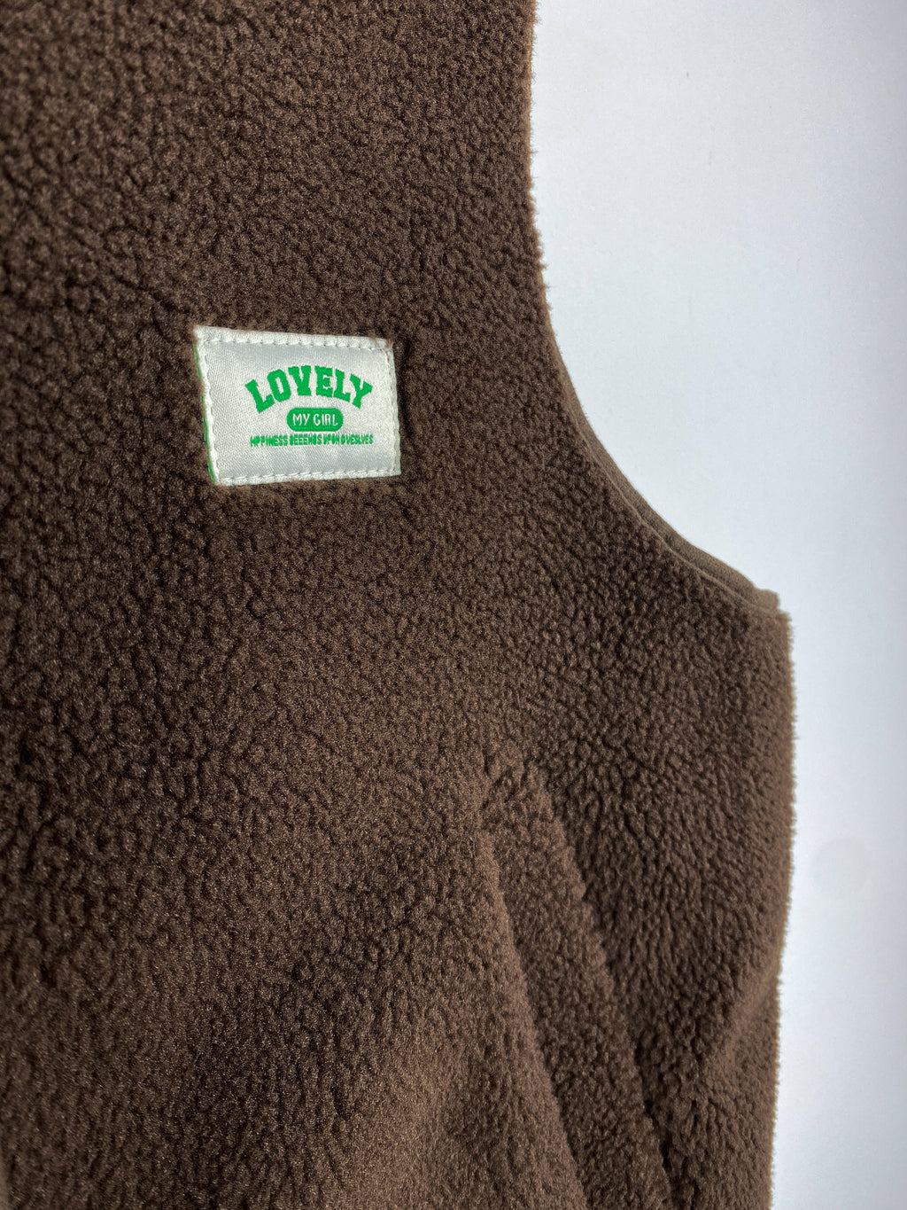 Maeve Teddy Gilet | Bruin