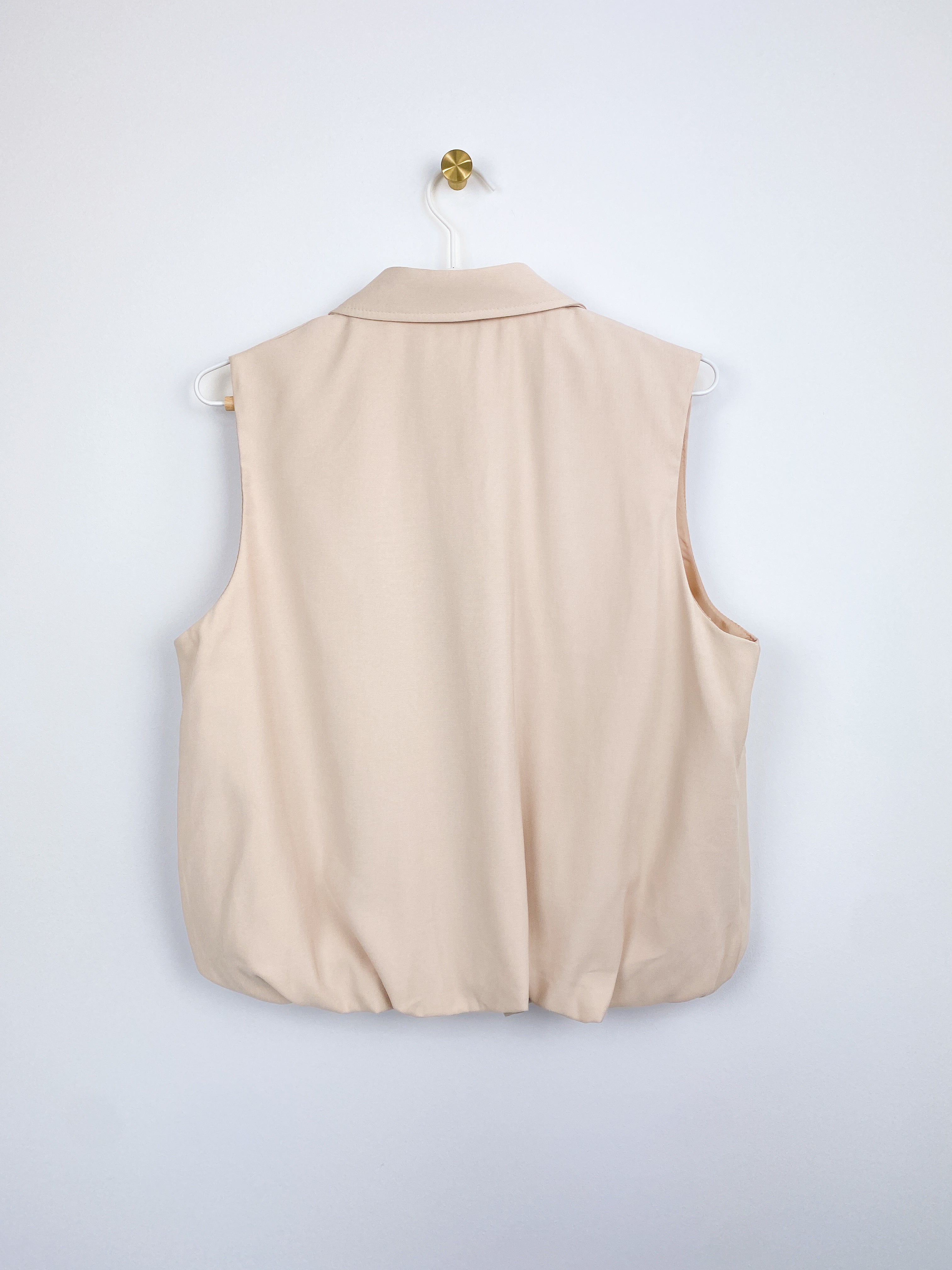 Bo Bomber Gilet | Beige