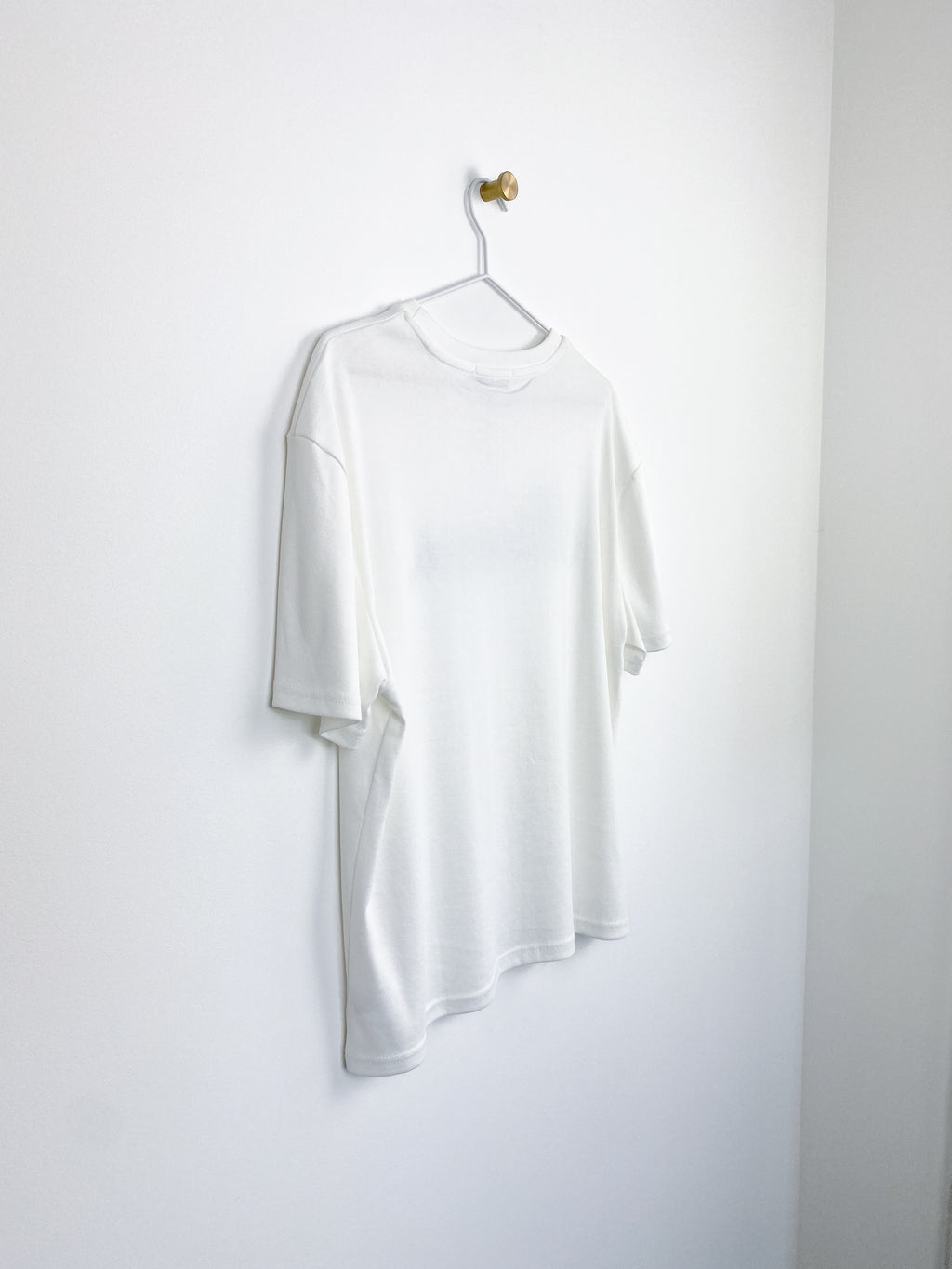 Bisous T-shirt | Wit & Bruin