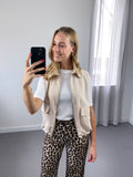 Bo Bomber Gilet | Beige