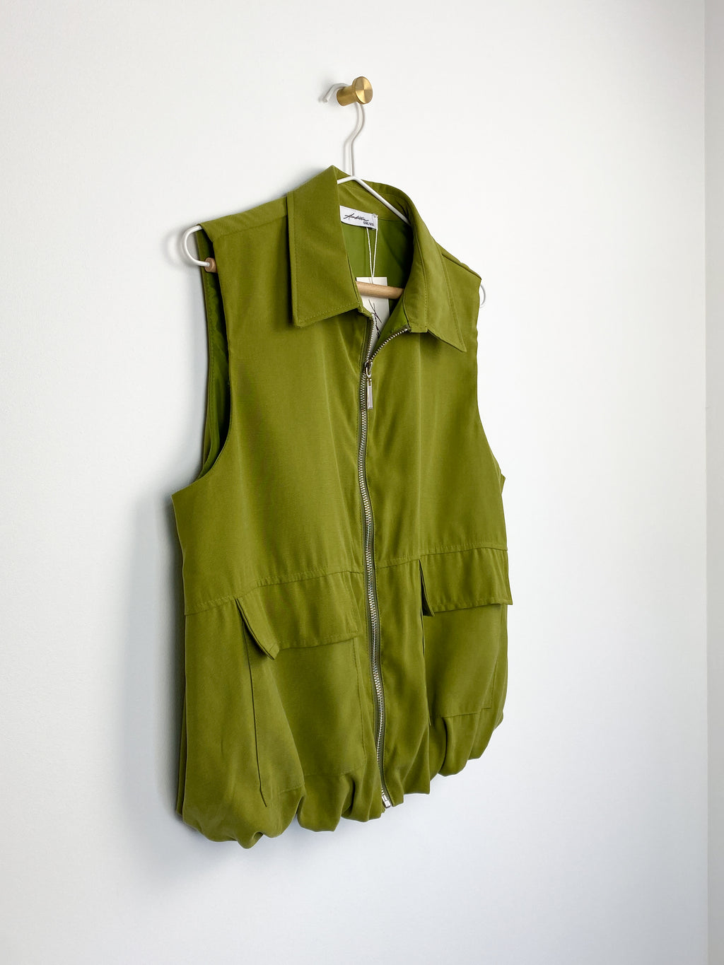 Bo Bomber Gilet | Groen