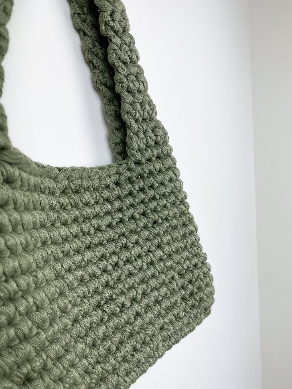 Sienna Schoudertas Groot | Sage Groen