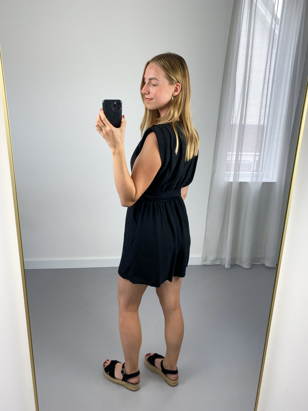 Rosalie Playsuit | Zwart
