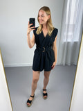 Rosalie Playsuit | Zwart