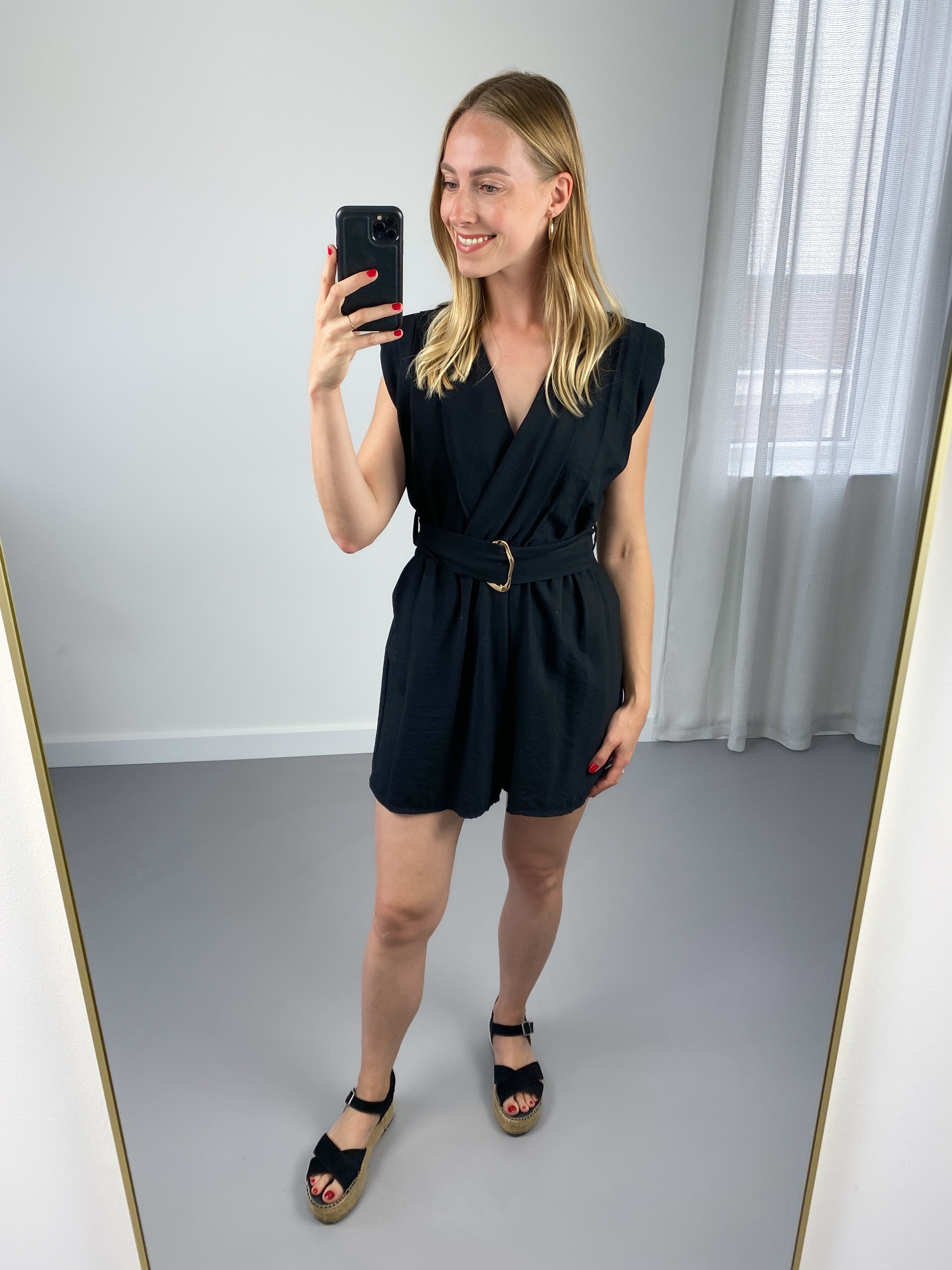 Rosalie Playsuit | Zwart