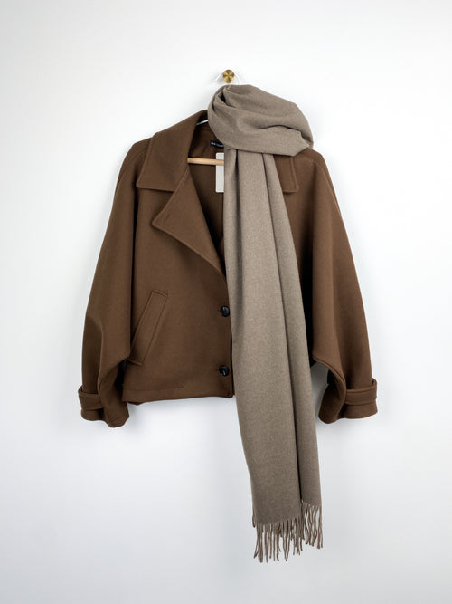 Cashmere Sjaal | Mokka