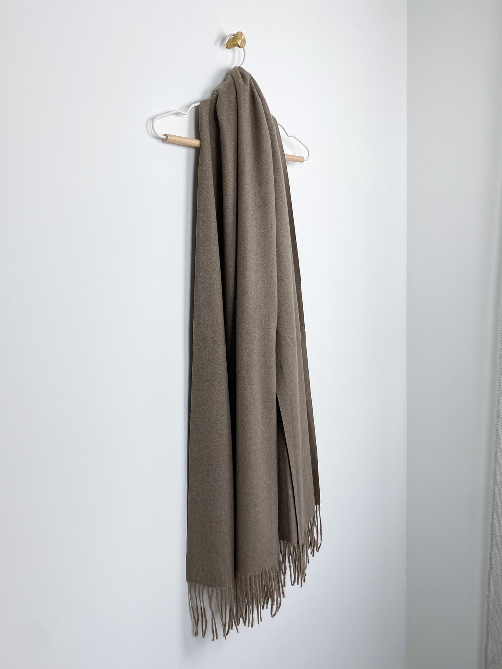 Cashmere Sjaal | Mokka