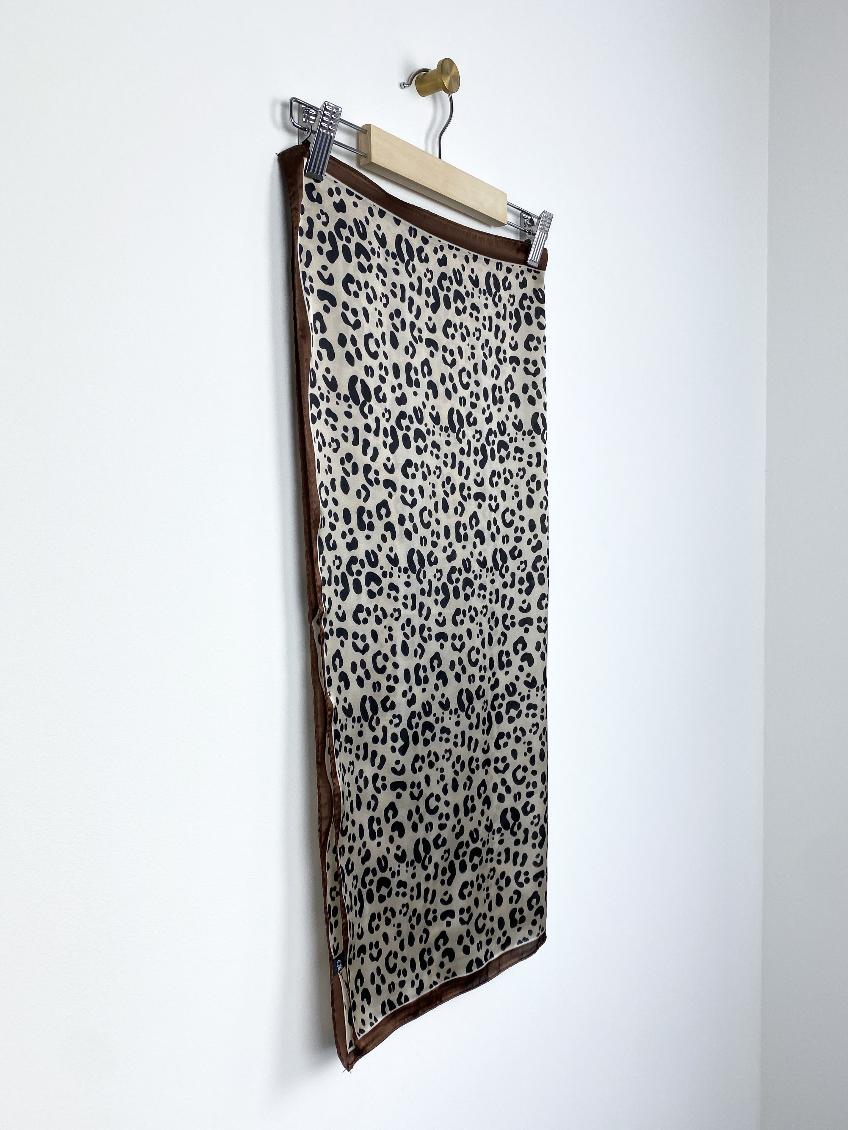 Leopard Sjaal | Bruin