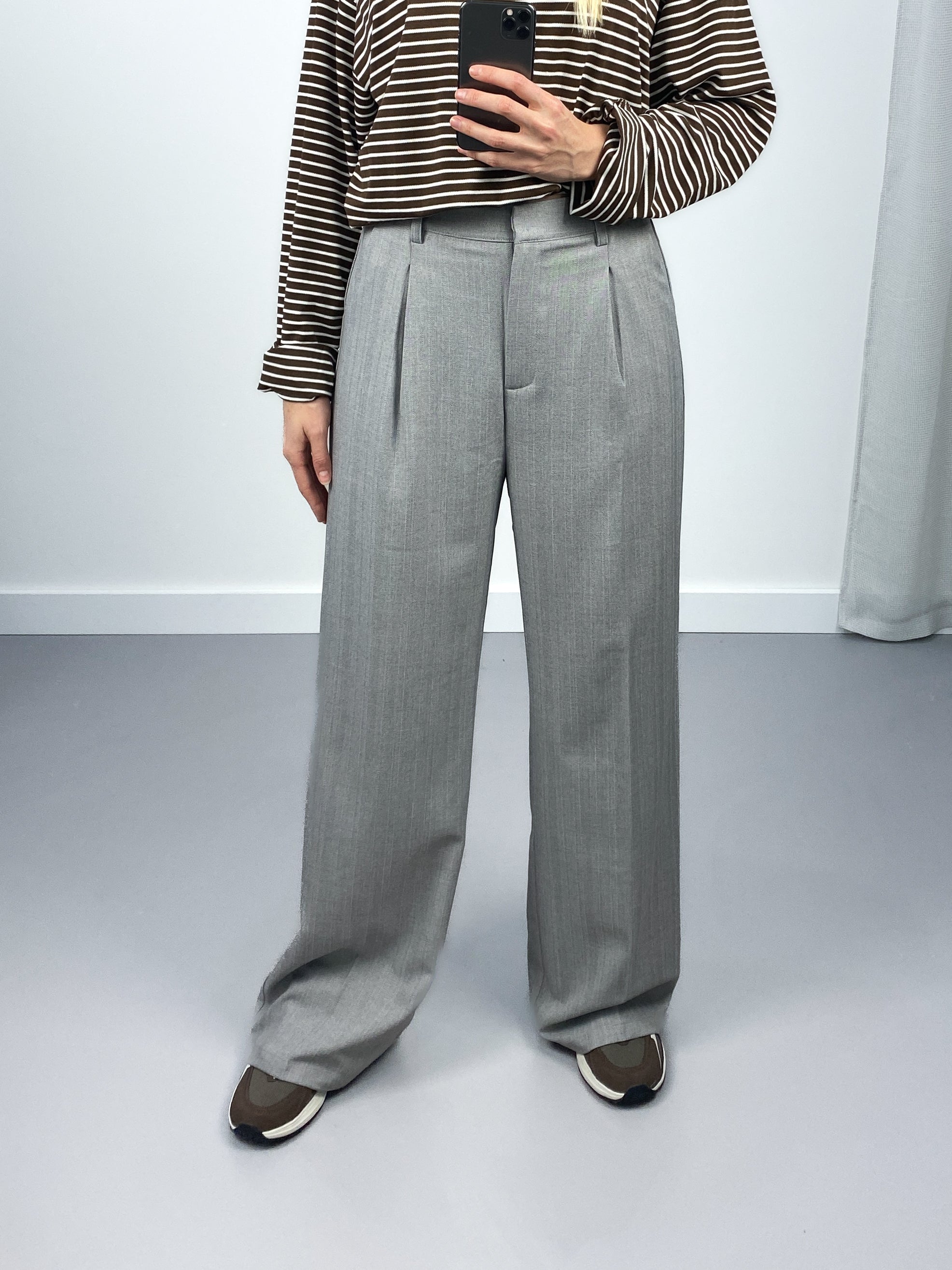 Liv Pantalon | Grijs