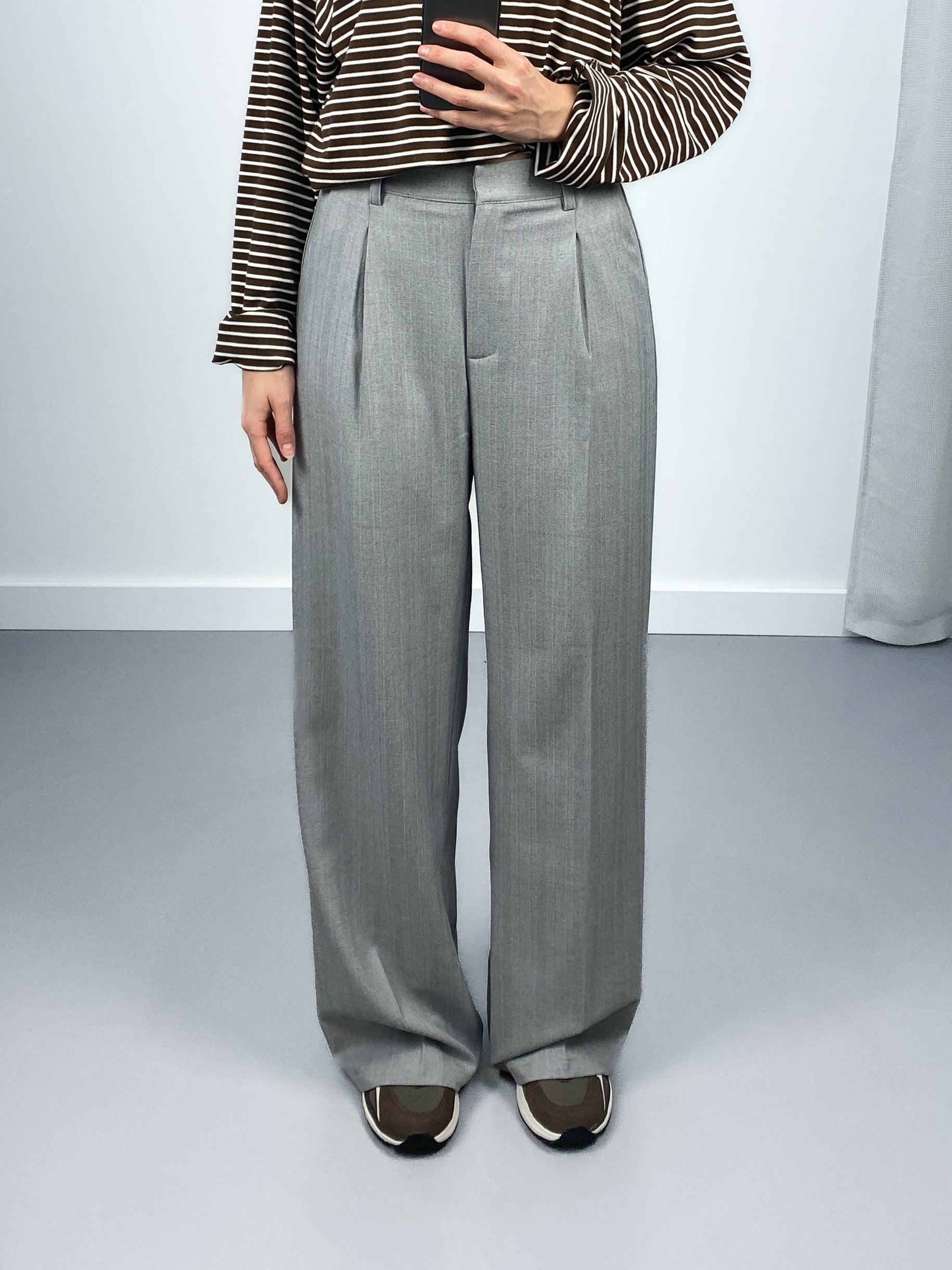 Liv Pantalon | Grijs