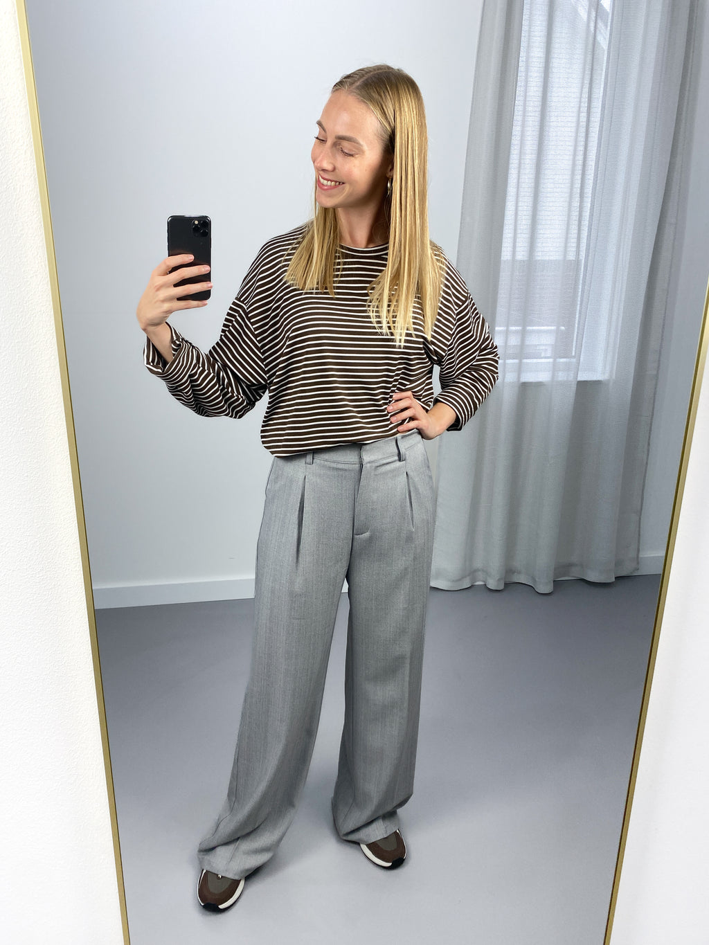 Liv Pantalon | Grijs