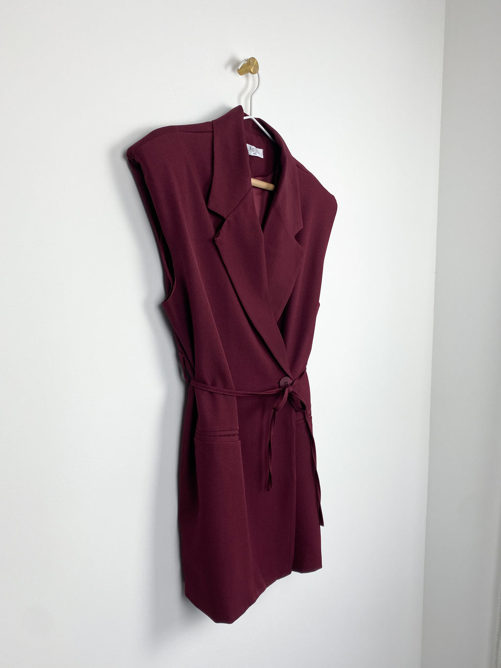 June Gilet | Bordeaux Rood