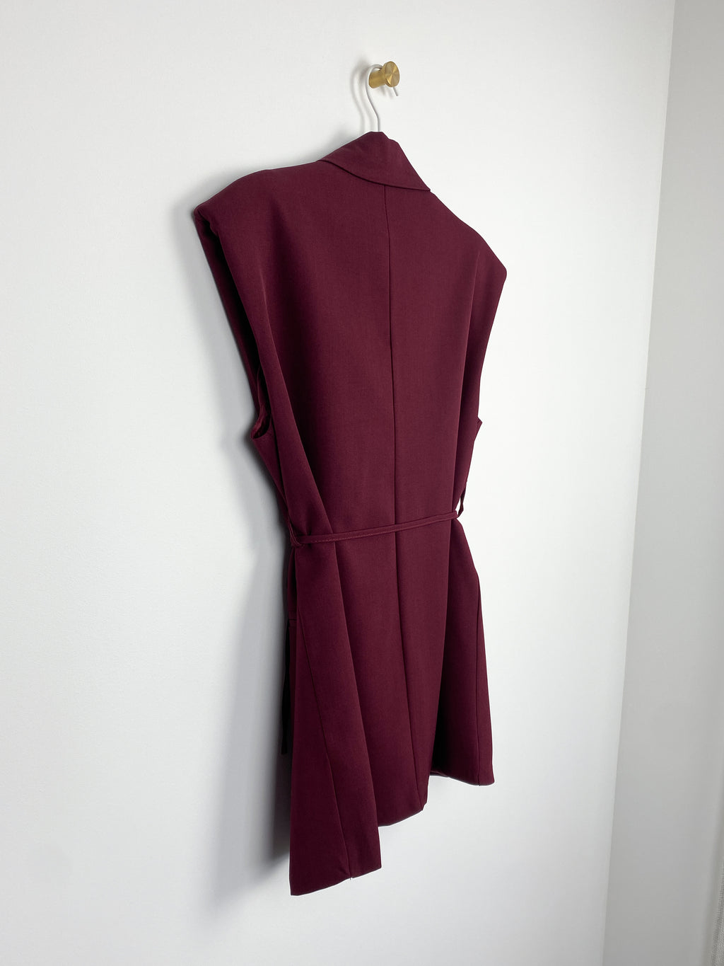 June Gilet | Bordeaux Rood