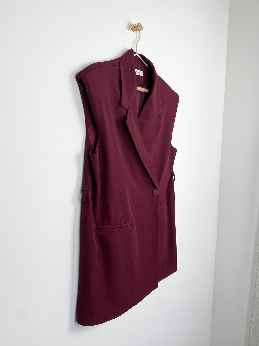 June Gilet | Bordeaux Rood