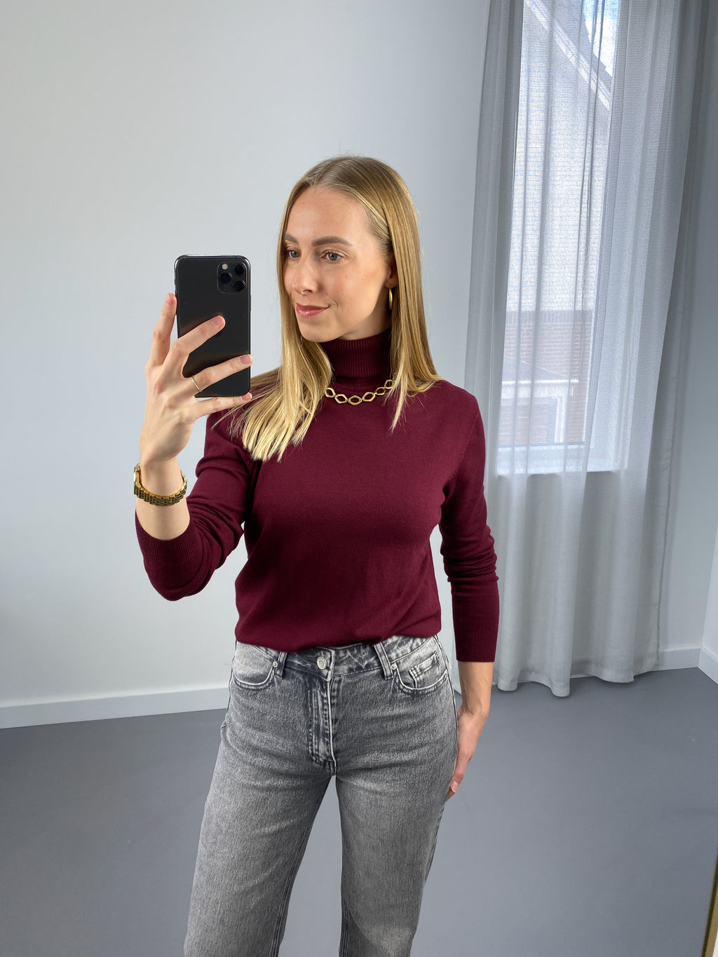 Renee Coltrui | Bordeaux Rood
