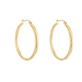 Hoops Oorbellen 45 mm | Goud