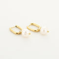 Pearl Drop Oorbellen | Goud