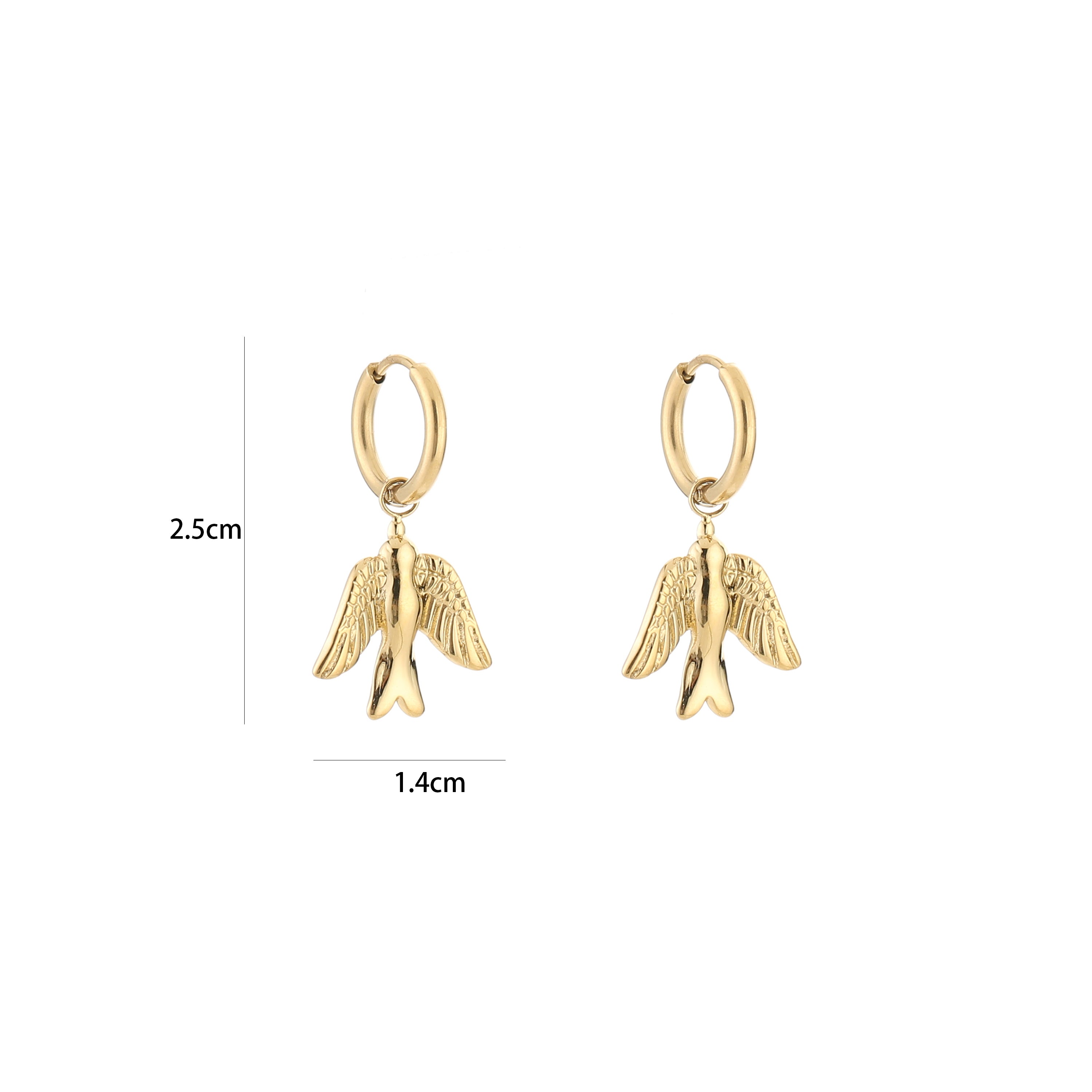 Little Birds Oorbellen | Goud