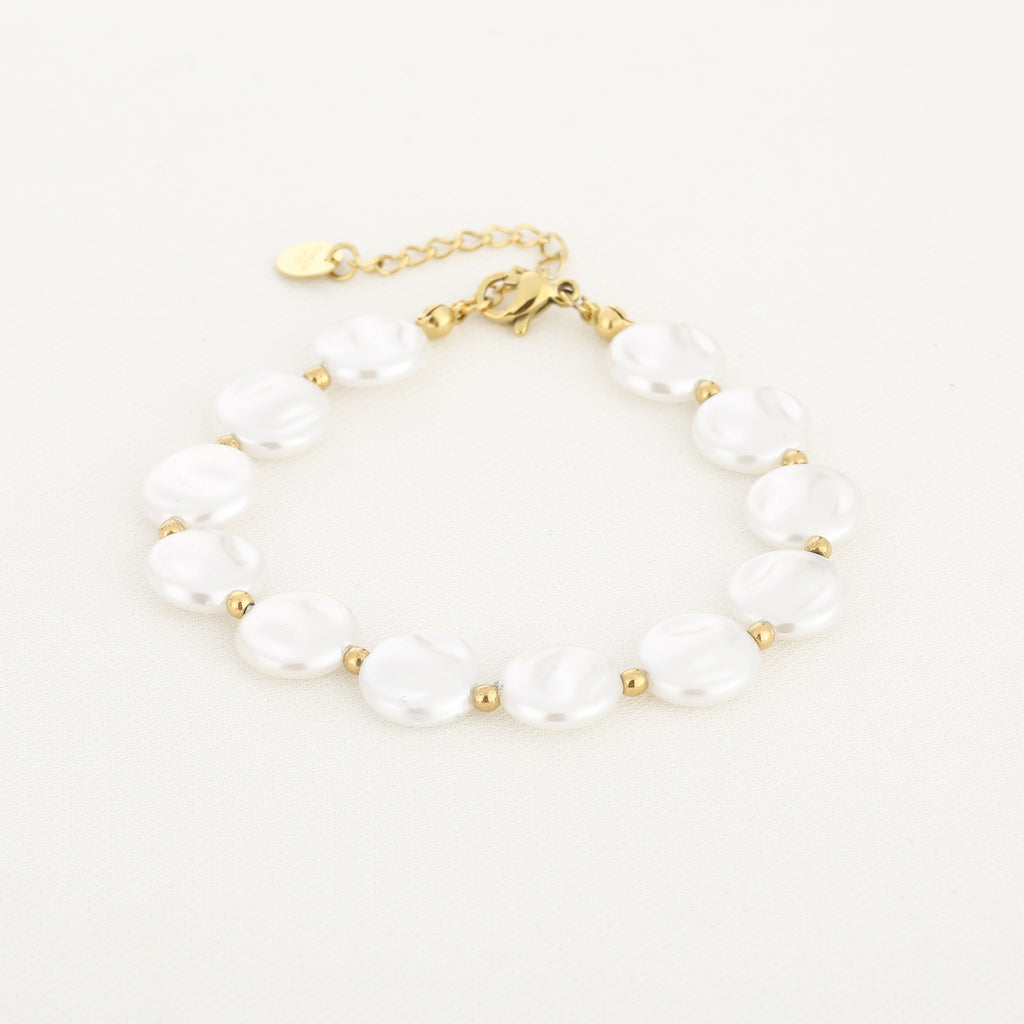 Pearl Armband | Goud
