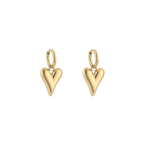 Big Love Oorbellen | Goud