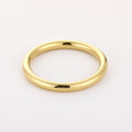 Bangle armband stainless steel goud