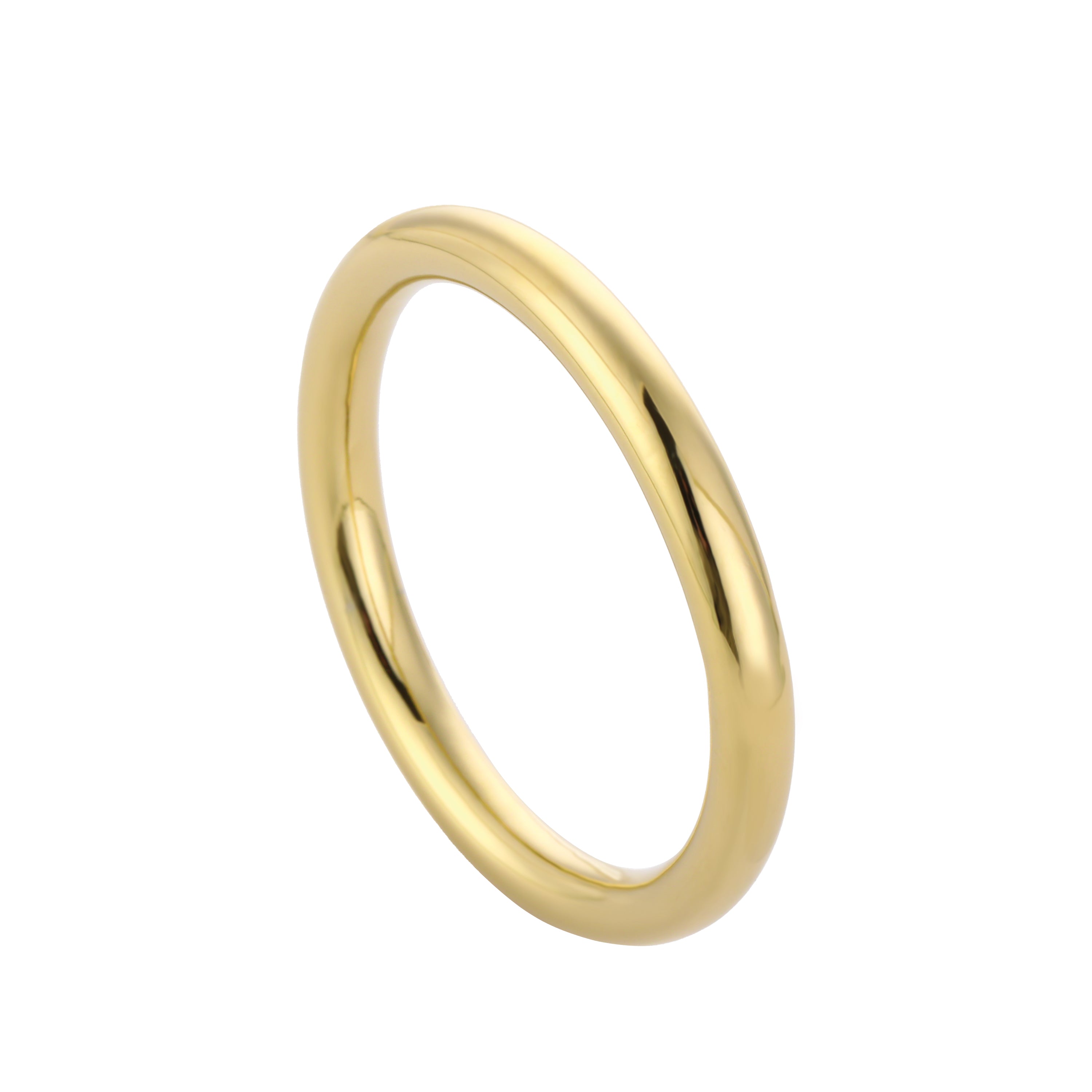 Bangle armband stainless steel goud