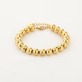 Armband gouden kralen stainless steel