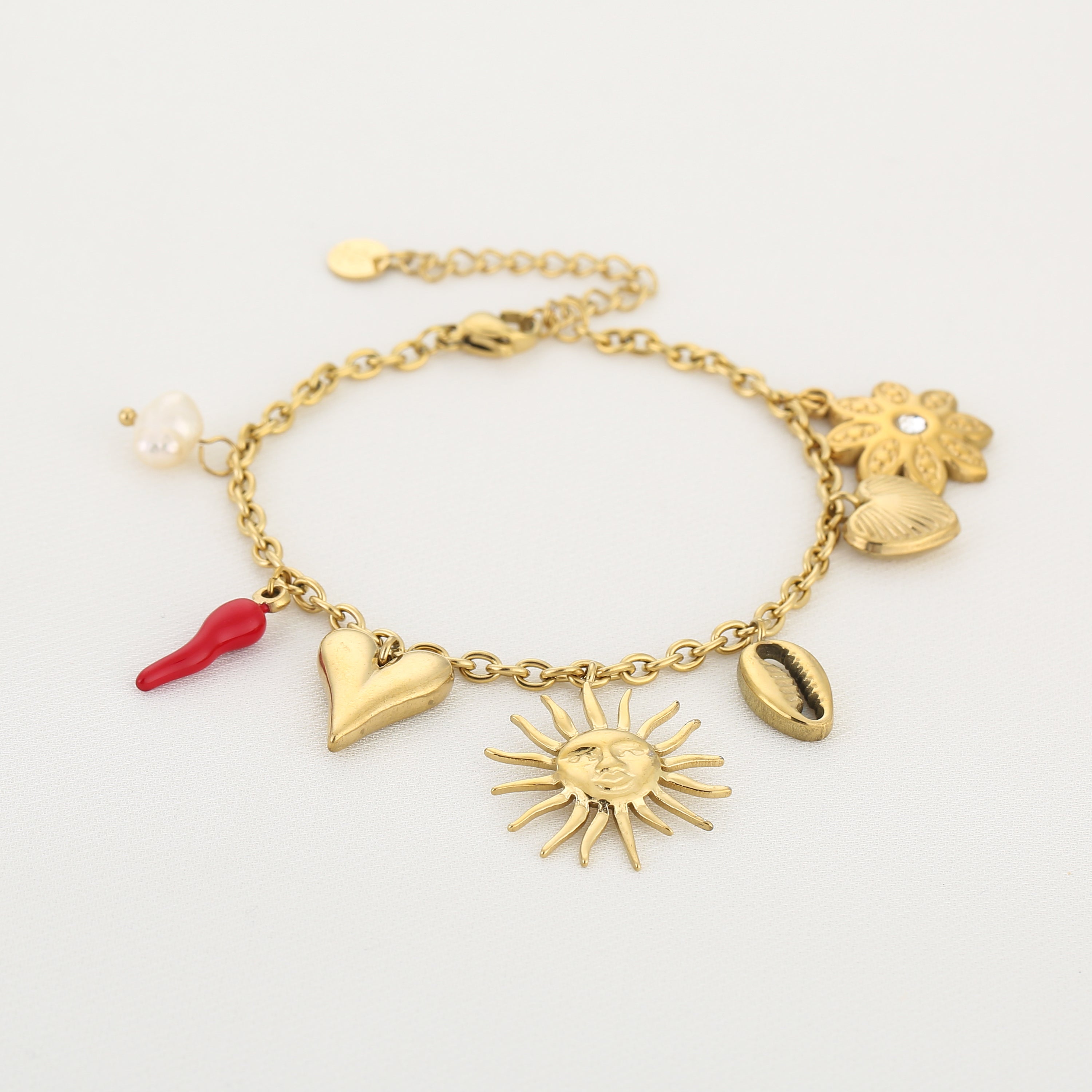 Hot&Spicy Armband | Goud