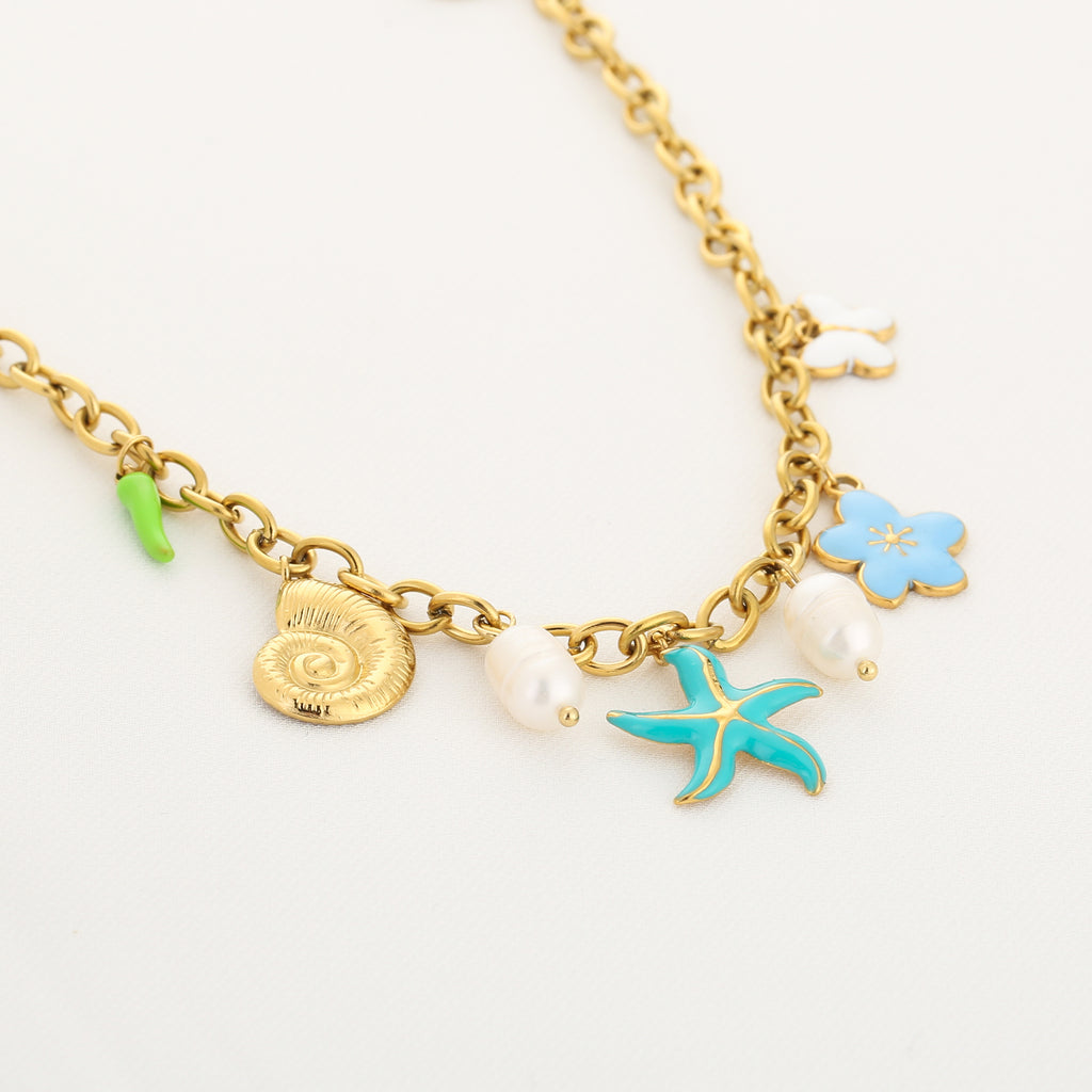 Treasure Ketting | Goud