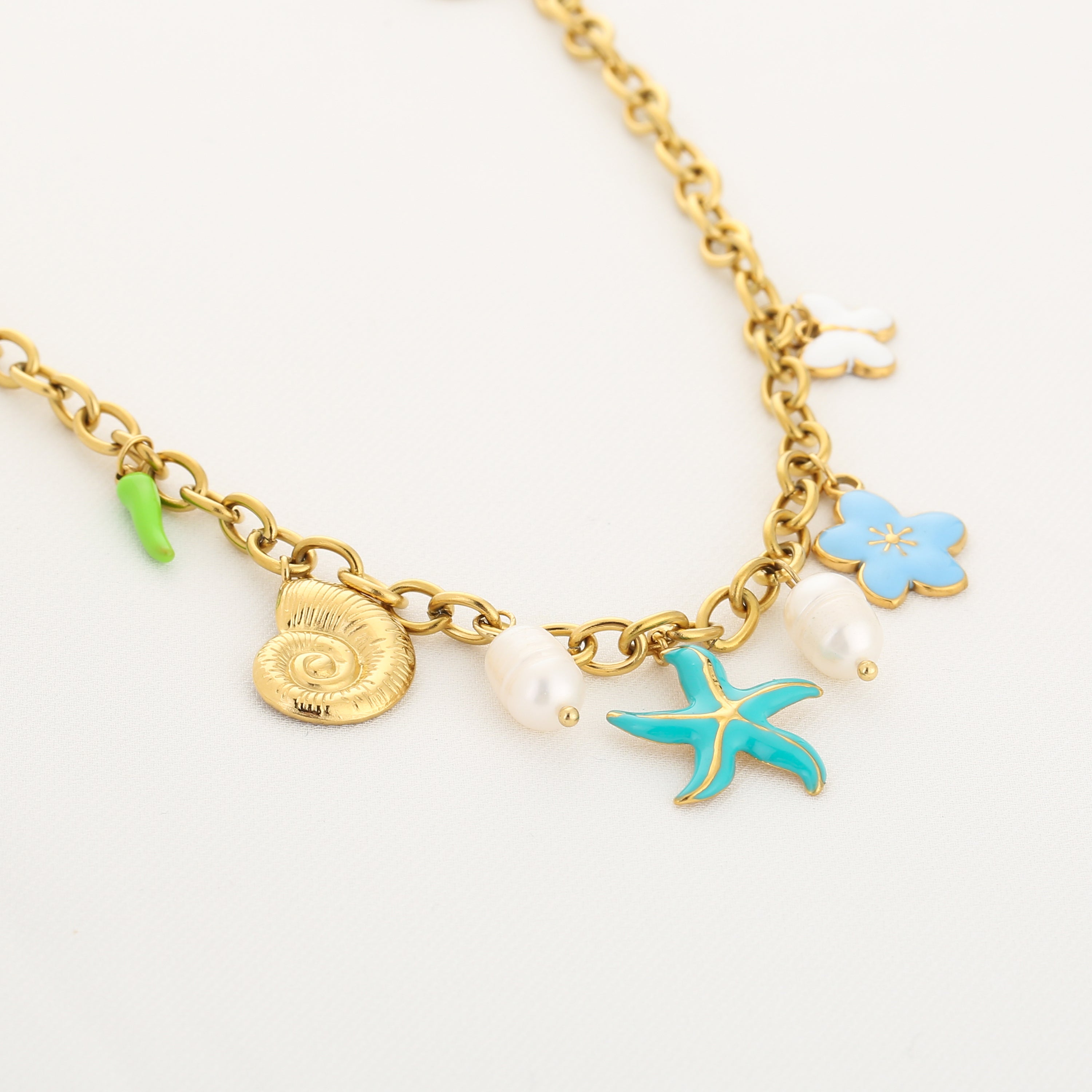 Treasure Ketting | Goud