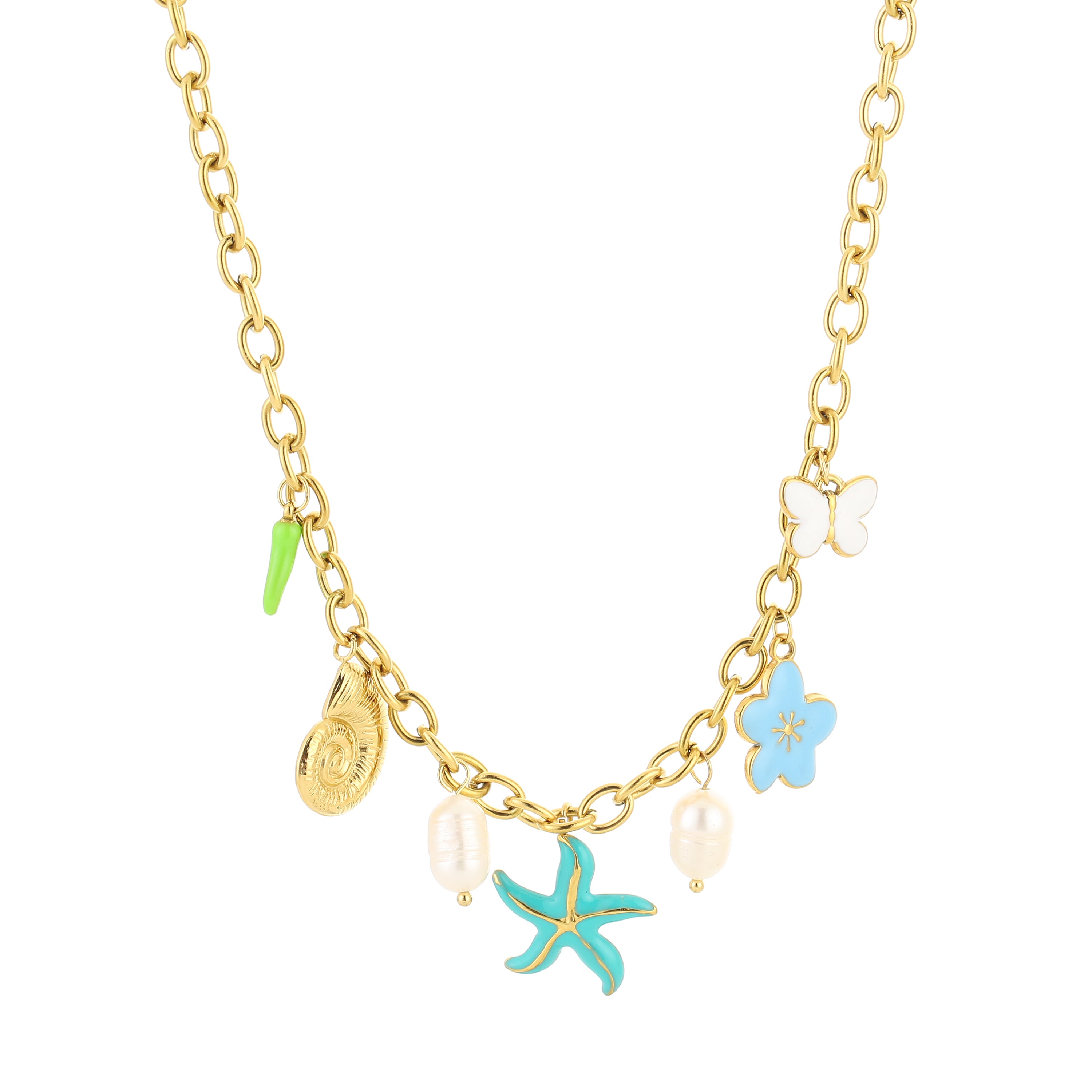 Treasure Ketting | Goud
