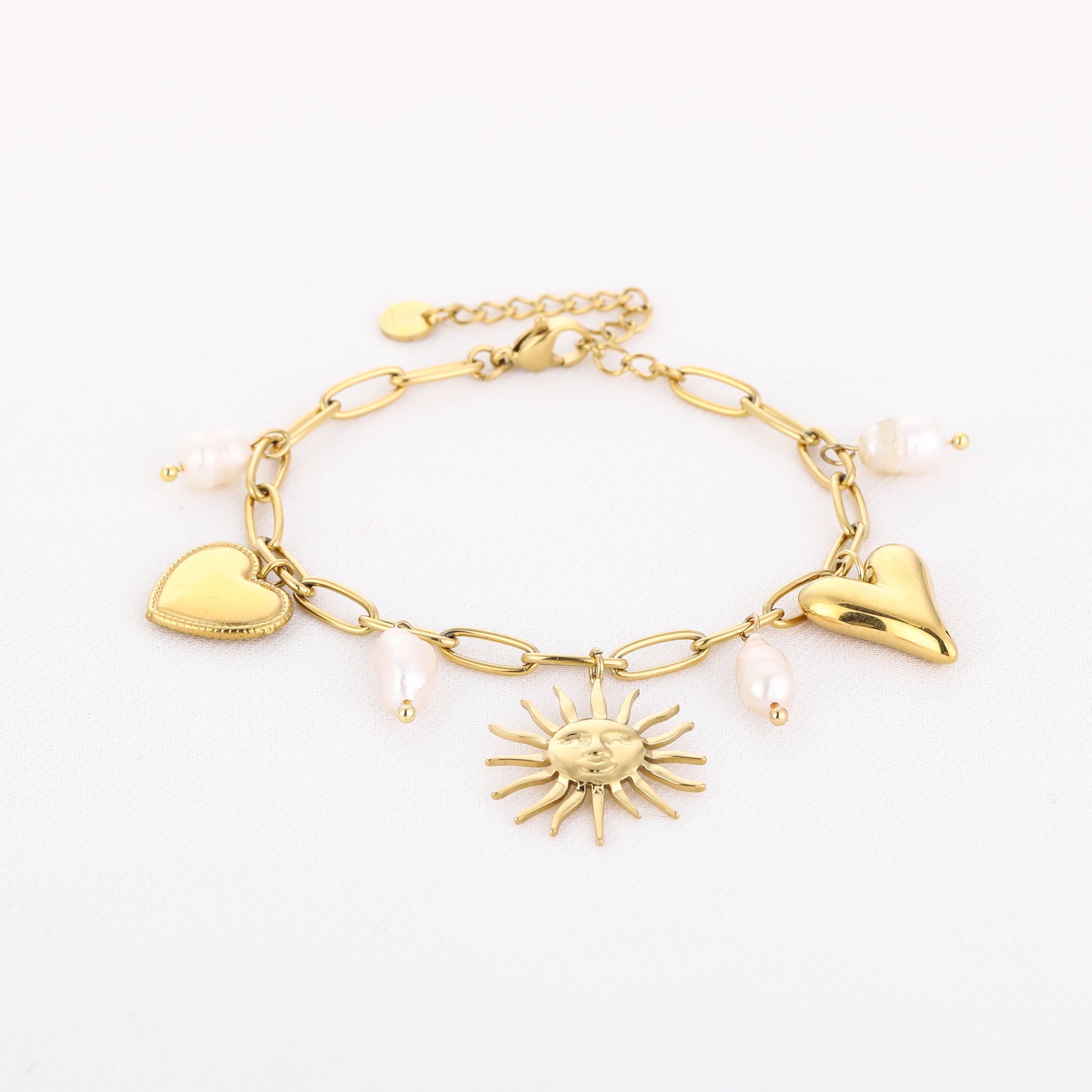 Amora Sol Armband | Goud