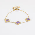 Cloverly Armband | Lila