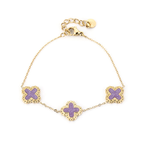 Cloverly Armband | Lila