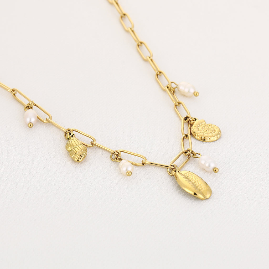 Ocean Jewels Ketting | Goud