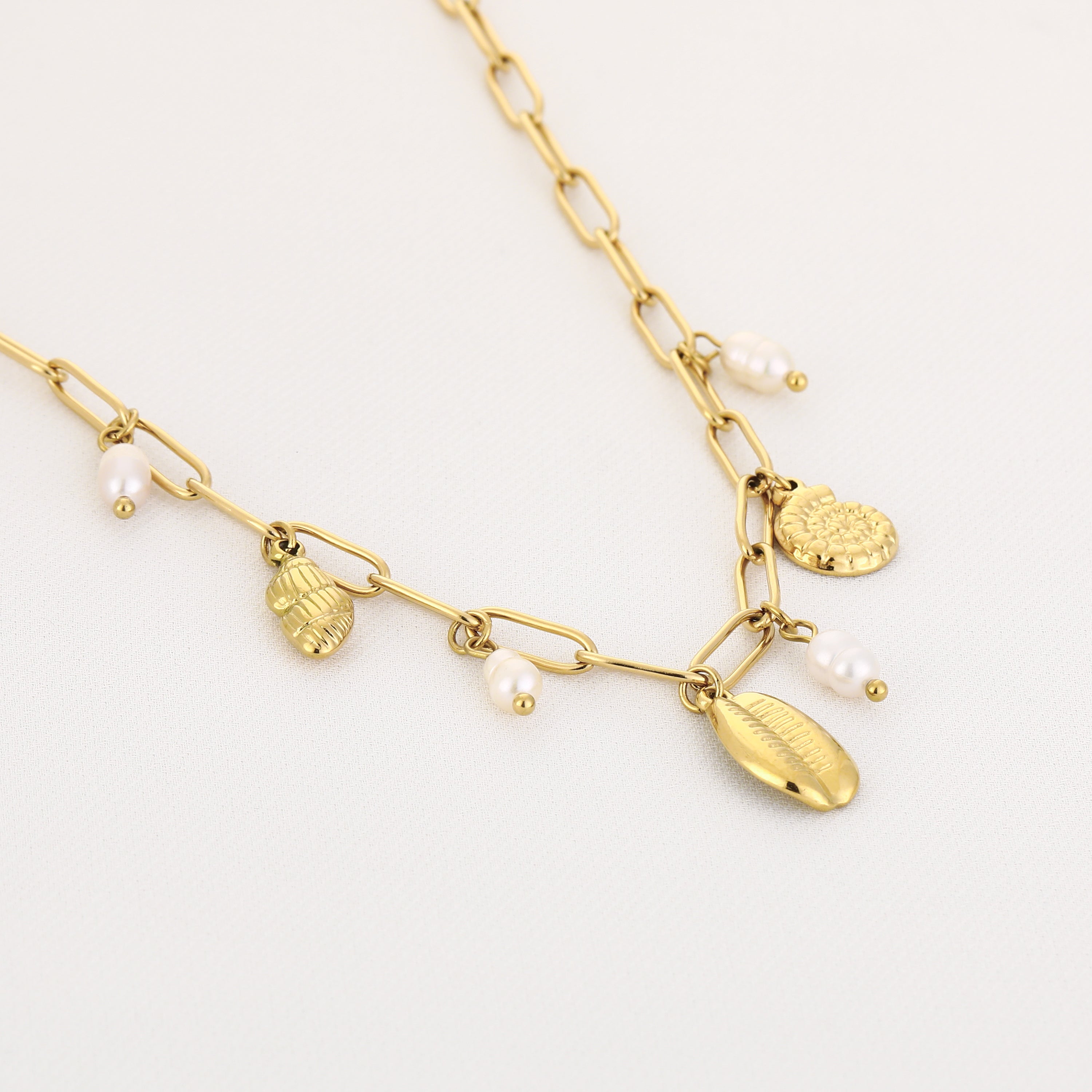 Ocean Jewels Ketting | Goud