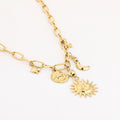 Cosmic Charm Ketting | Goud