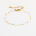 Pearl Drop Armband | Goud
