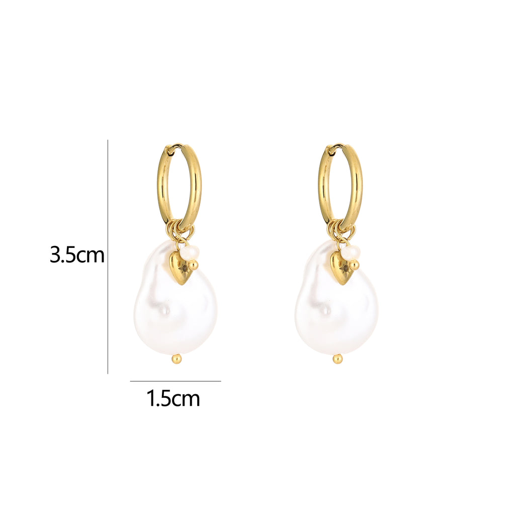 Ivory Oorbellen | Goud